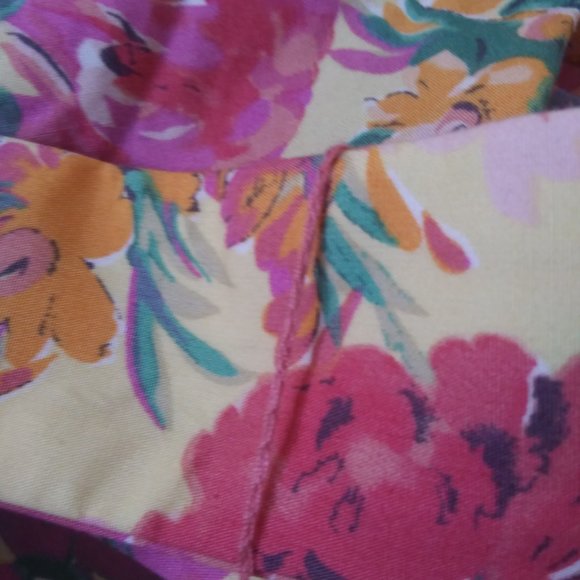 NWT ZARA  floral mini skirt sash bow detail XXL Barbie core - Picture 16 of 16